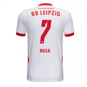 RB Leipzig Antonio Nusa #7 Hjemme skjorte 2024-25 Kortermet